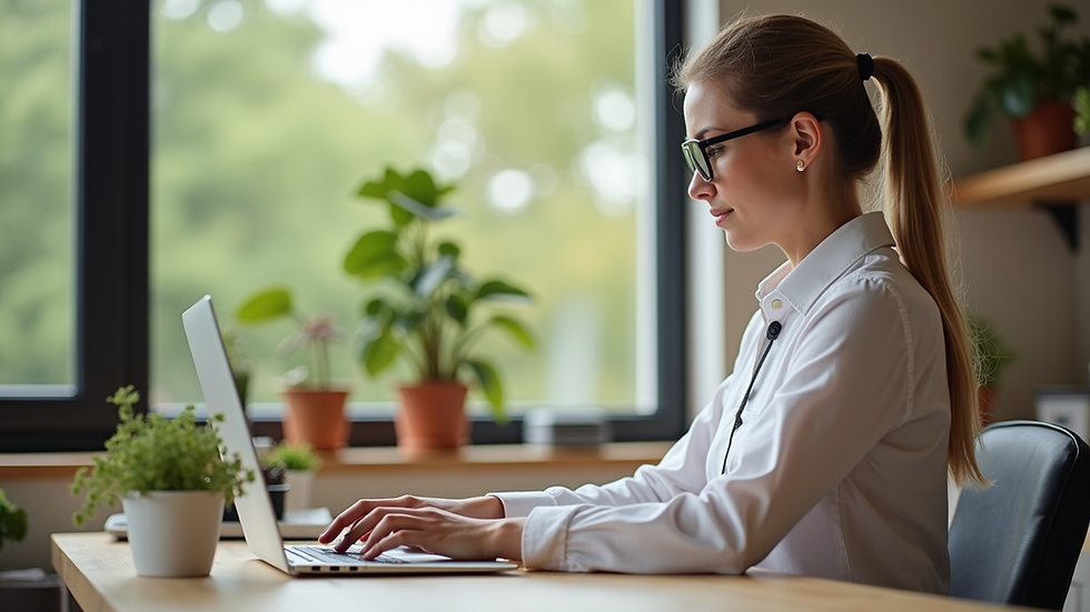 Vue rapprochée d’un ordinateur portable avec une consultation nutritionnelle en ligne