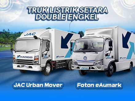 truk listrik double engkel cdd