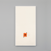 Obra de arte da artista Mira Schendel da série Toquinhos Toquinhos