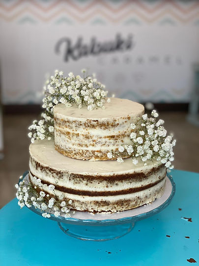Naked Carrot Cake amb paniculata