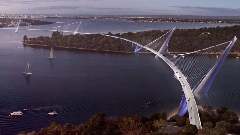 Image: 3 Points Bridge by Architects Hassell Studio - https://www.hassellstudio.com