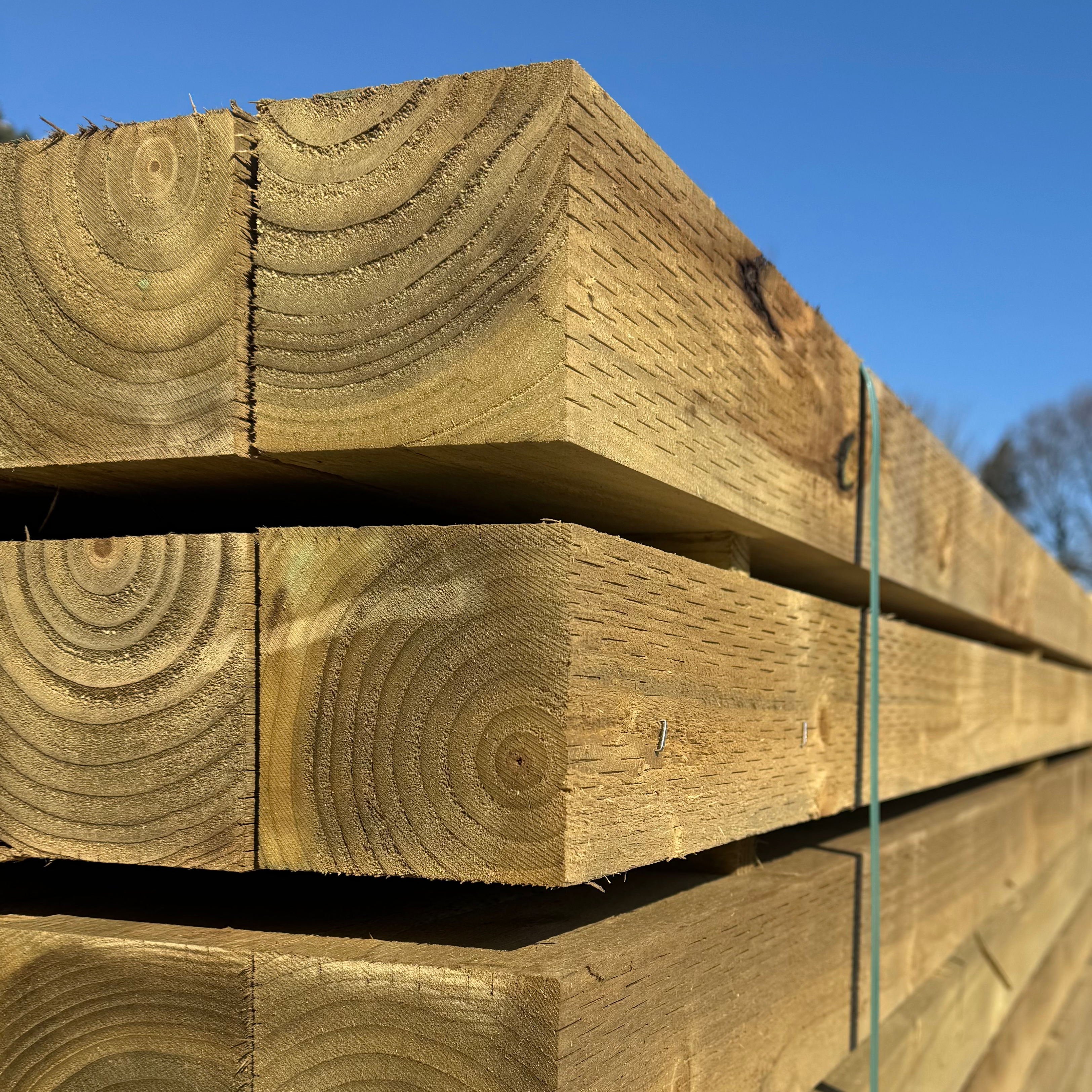 Incised Fence Post 100x100 4x4