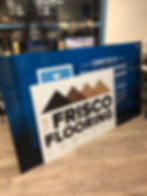 4x8 foot panel signs aluminum