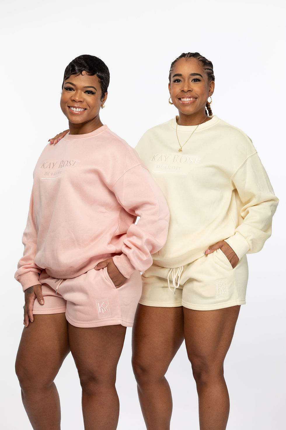 Thumbnail: Pink Sweater Short Set