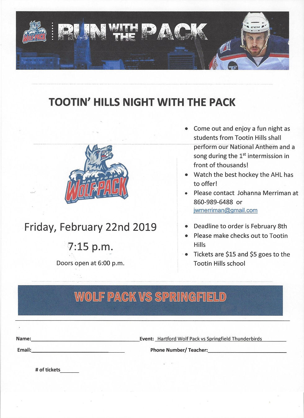Wolfpack Sports Night 