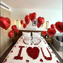 Romantic Room Setup Dubai