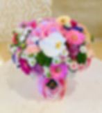 Pink Blossoms flower box combination of pink hydrangea mix color gerbera, roses, chrysanthemum,Orchid phalaenopsis white