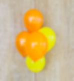 Orange and Yellow Latex Balloons
