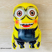 Minions helium balloon foil balloon yellow color
