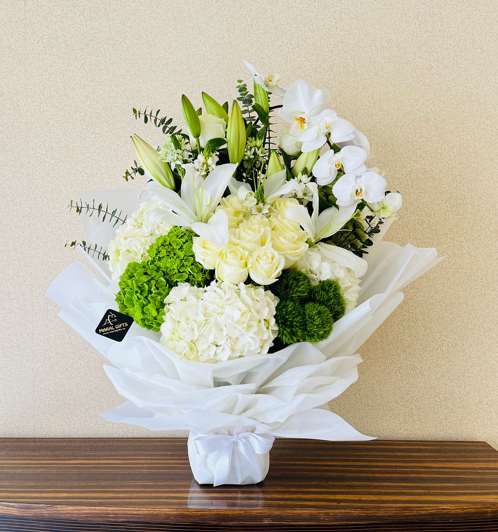 Orchid And Lily Flower Bouquet