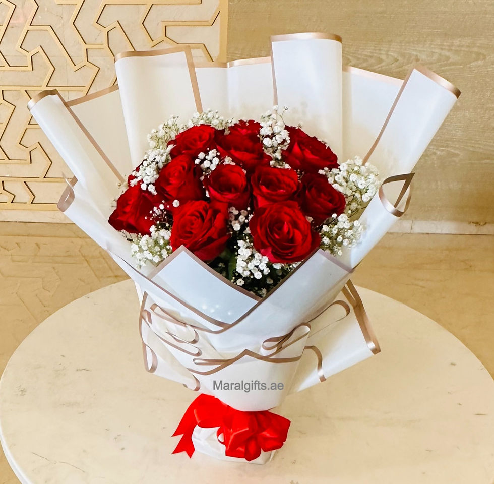 Hand-tied proposal bouquet for all occasion in Dubai
