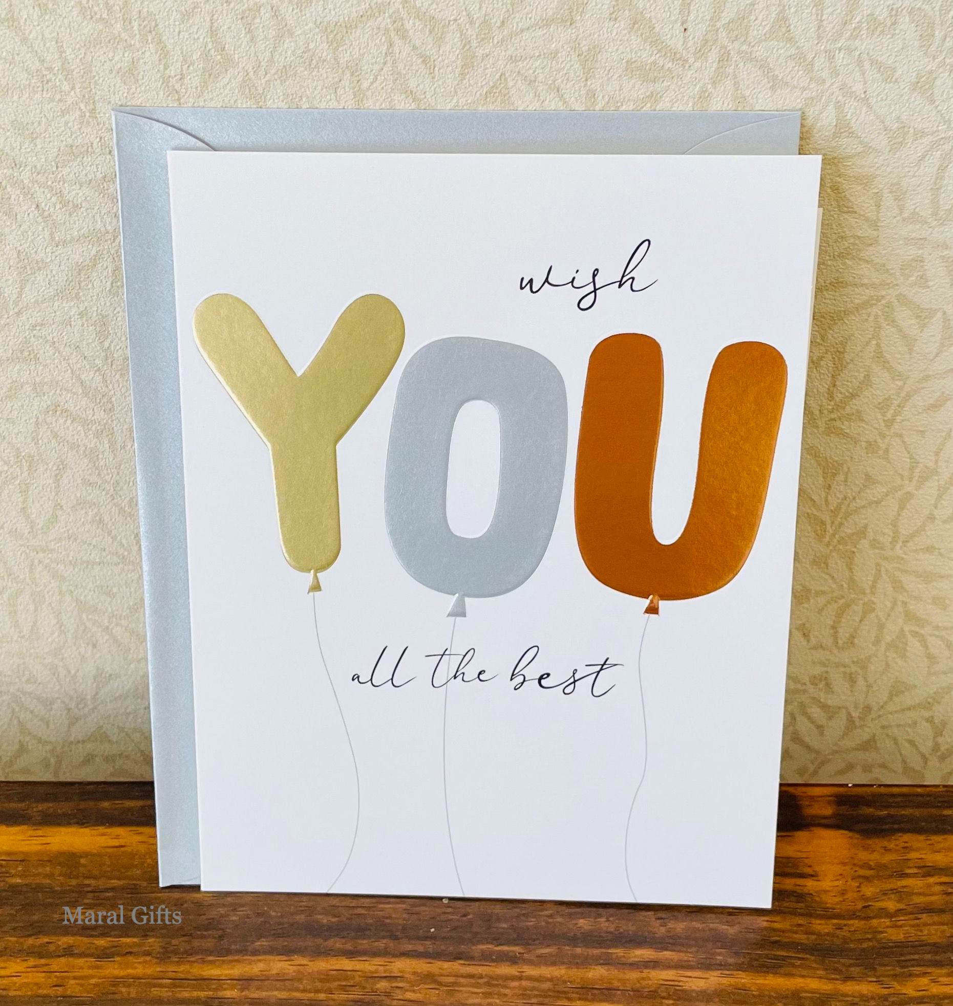 Wish You All The Best Greeting Card