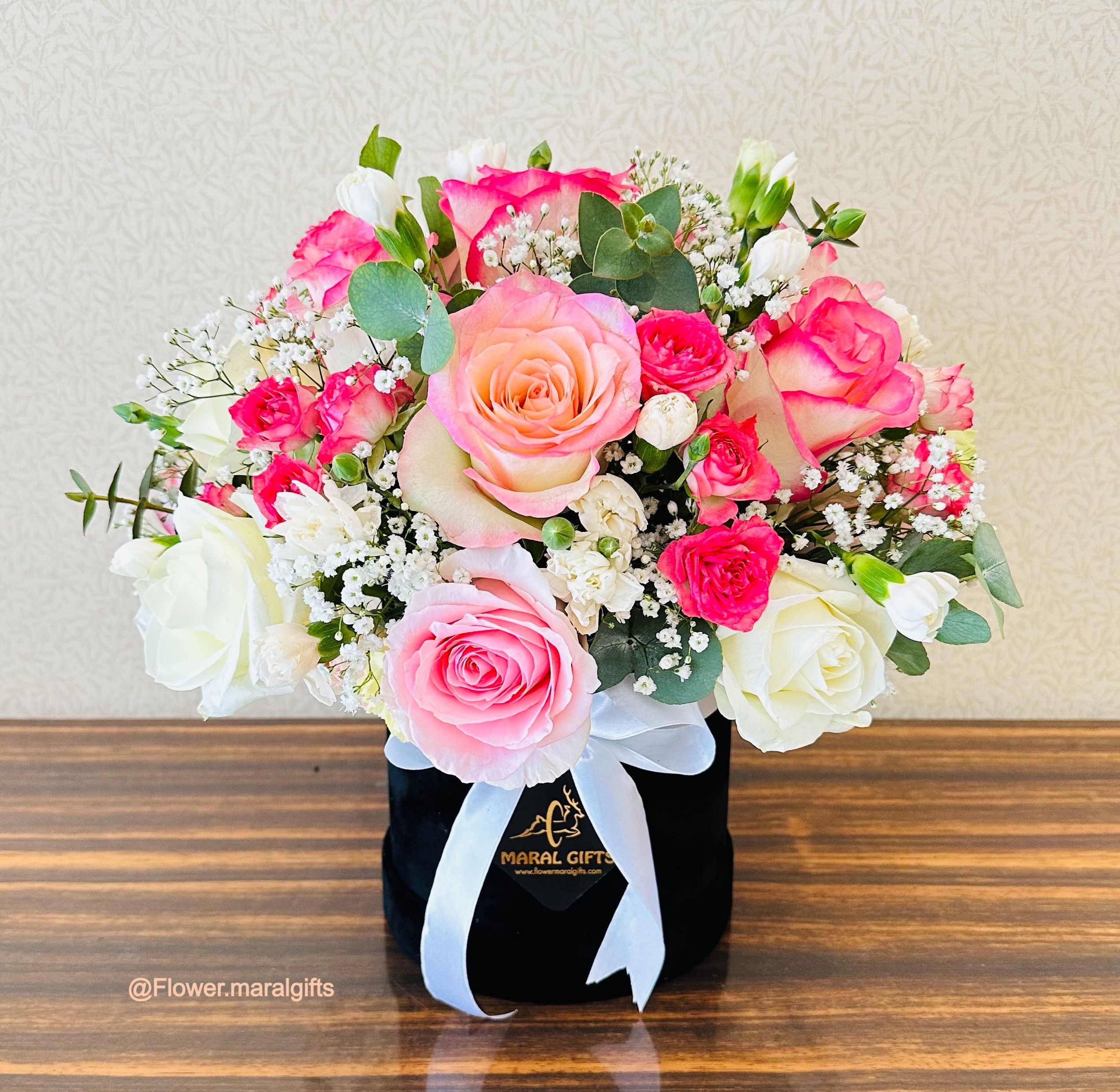 Pink Lemonade flower box