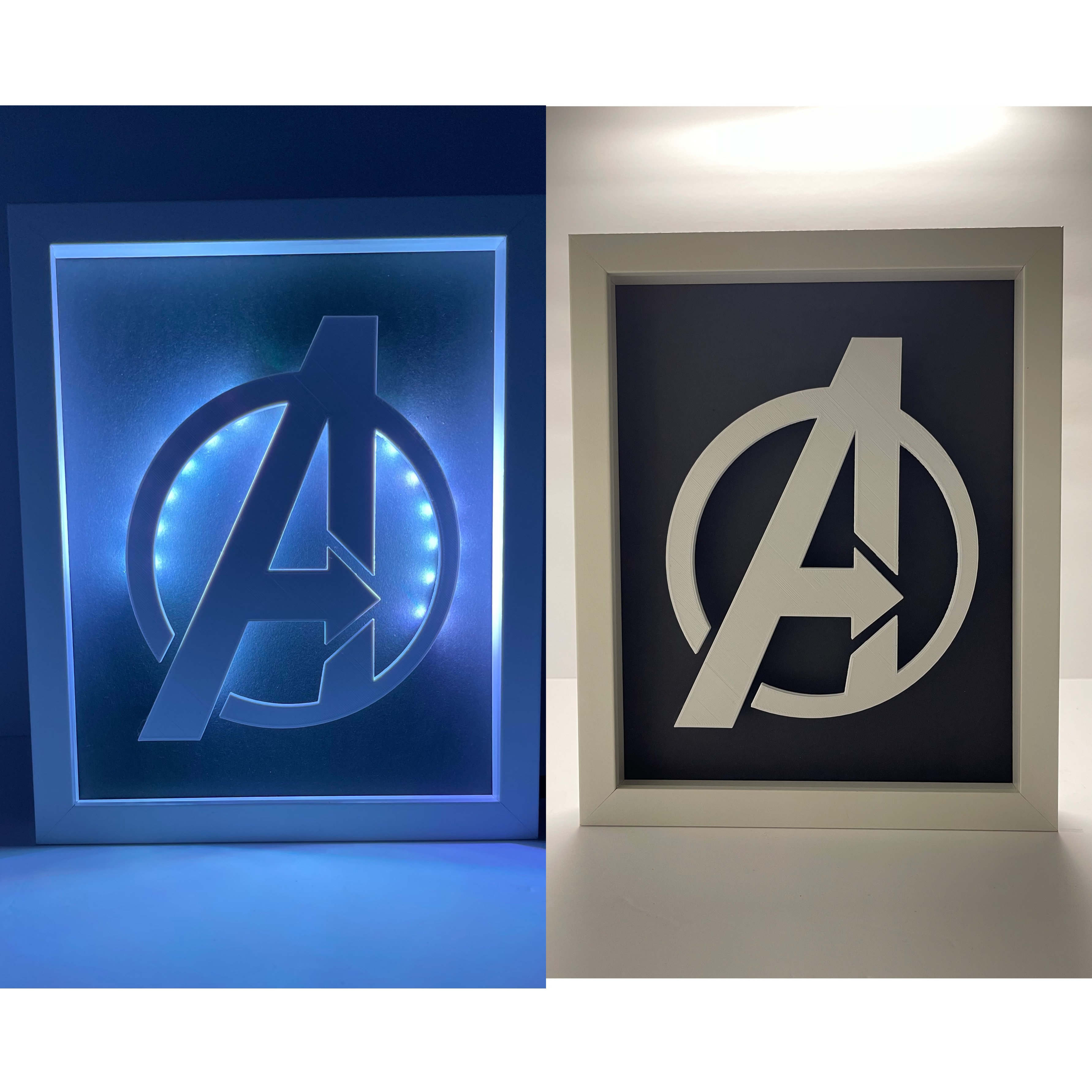 Avengers Logo Led Sign 8x10 My Site