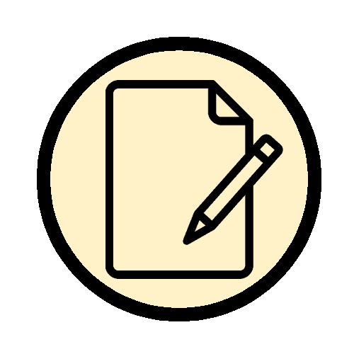 Sheet of paper with a folded corner and pencil, symbolising gentle focus and completing homework.