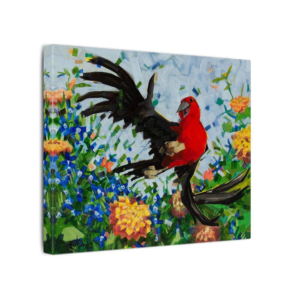 Thumbnail: Scarlet Tanager Joy Print