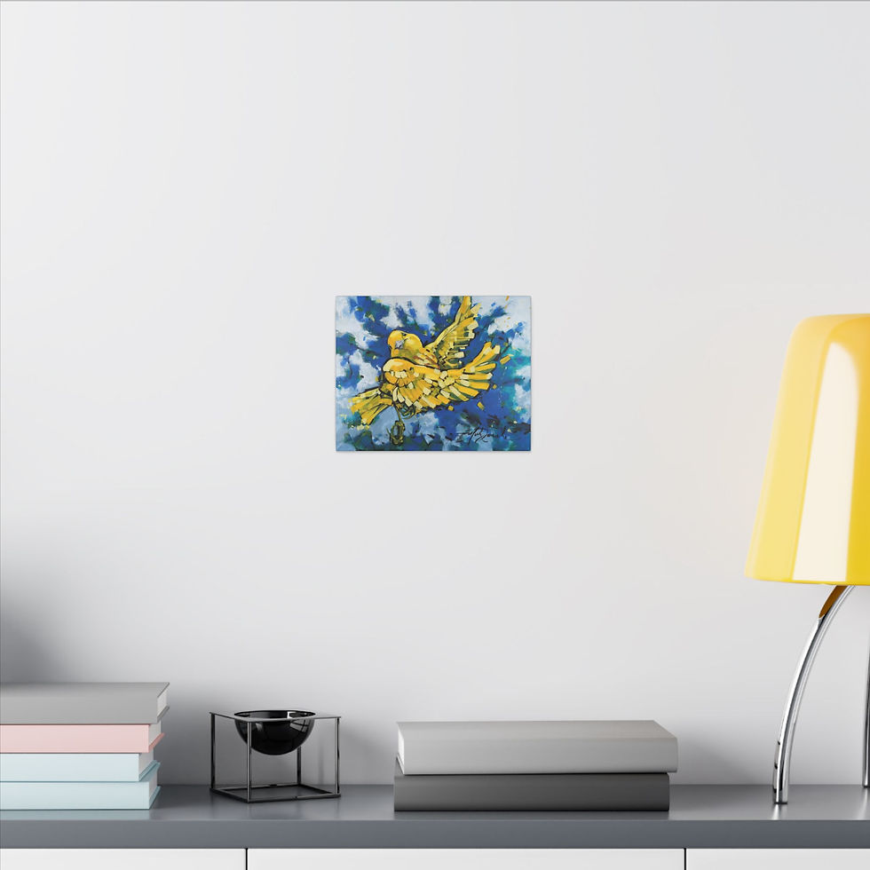 Thumbnail: Warbler Joy Canvas Print