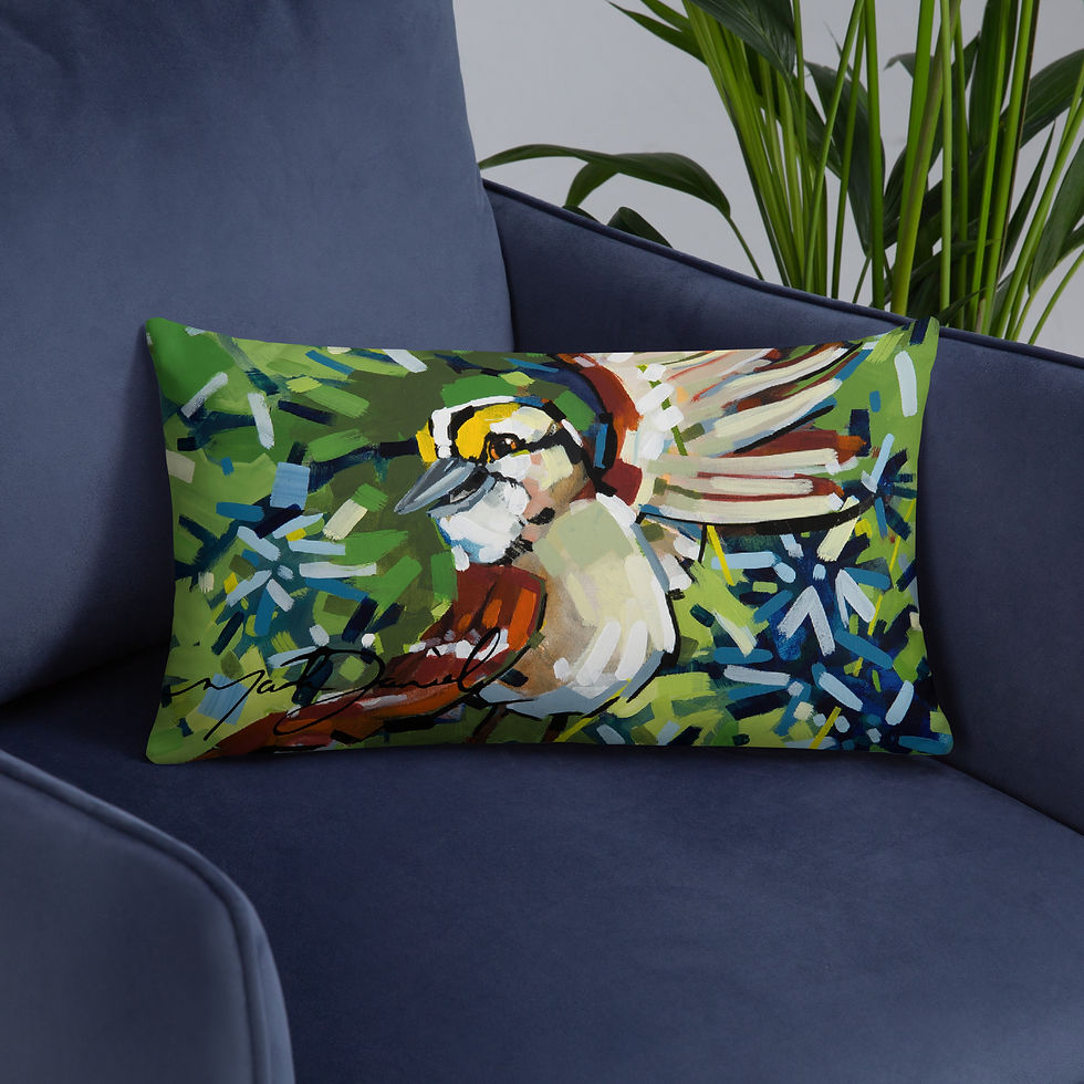 Thumbnail: Sparrow's Joy Pillow