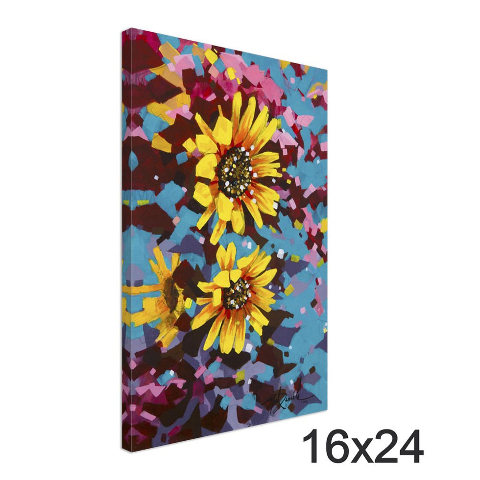 Thumbnail: Sunflower Fall Canvas Print