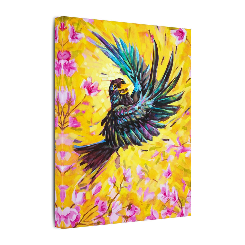 Thumbnail: Blackbird Joy Print