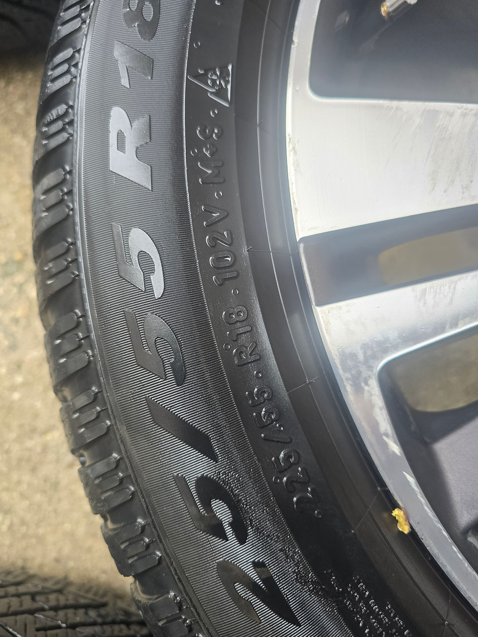 Miniatura: 9809687377 CERCHI IN LEGA BI COLORE PEGEOUT 3008 5008 DOT 21 225 55 18 PIRELLI