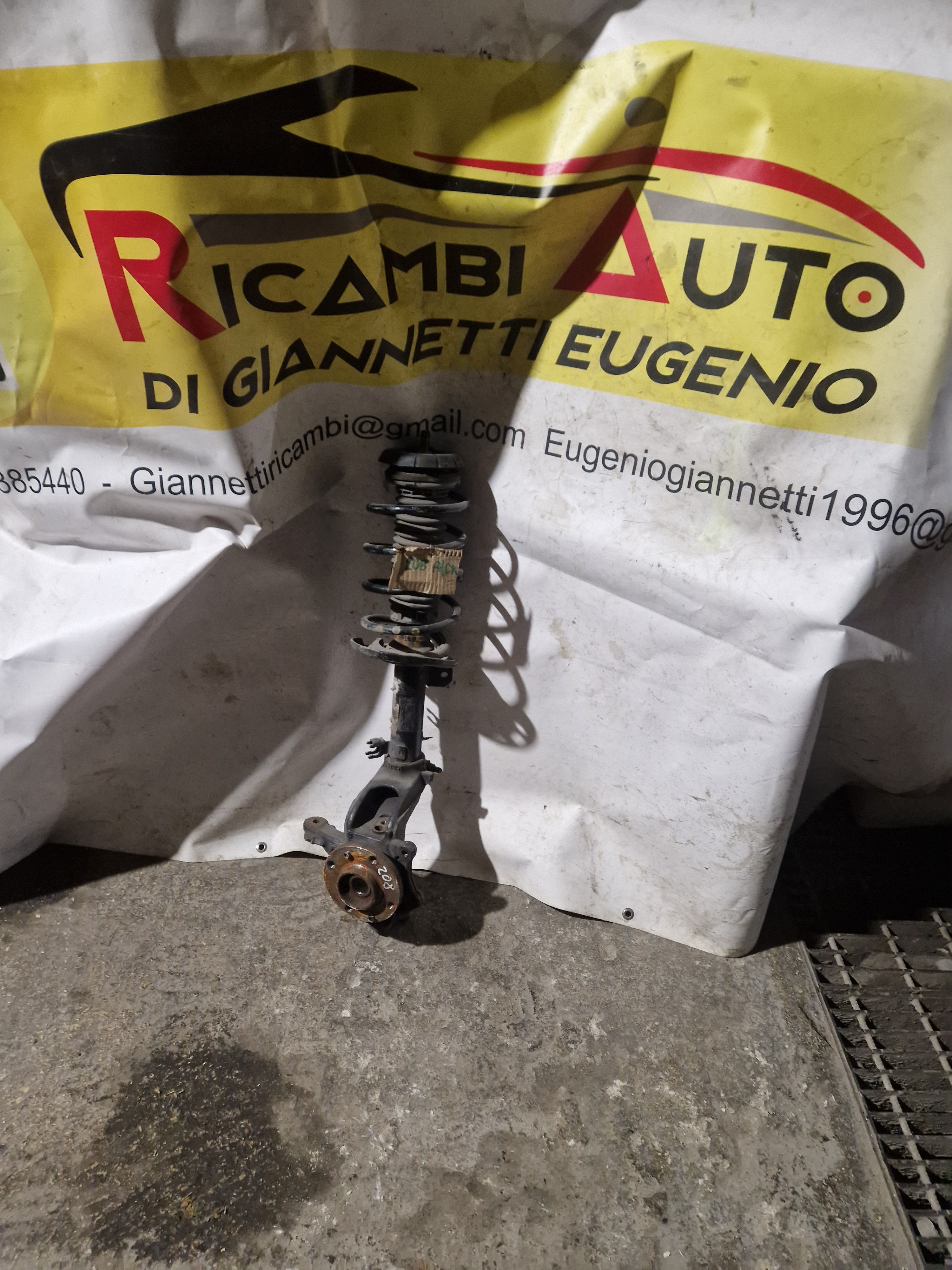 MASSA MECCANICA ANT DX PEGEOUT 208 CITROEN C3