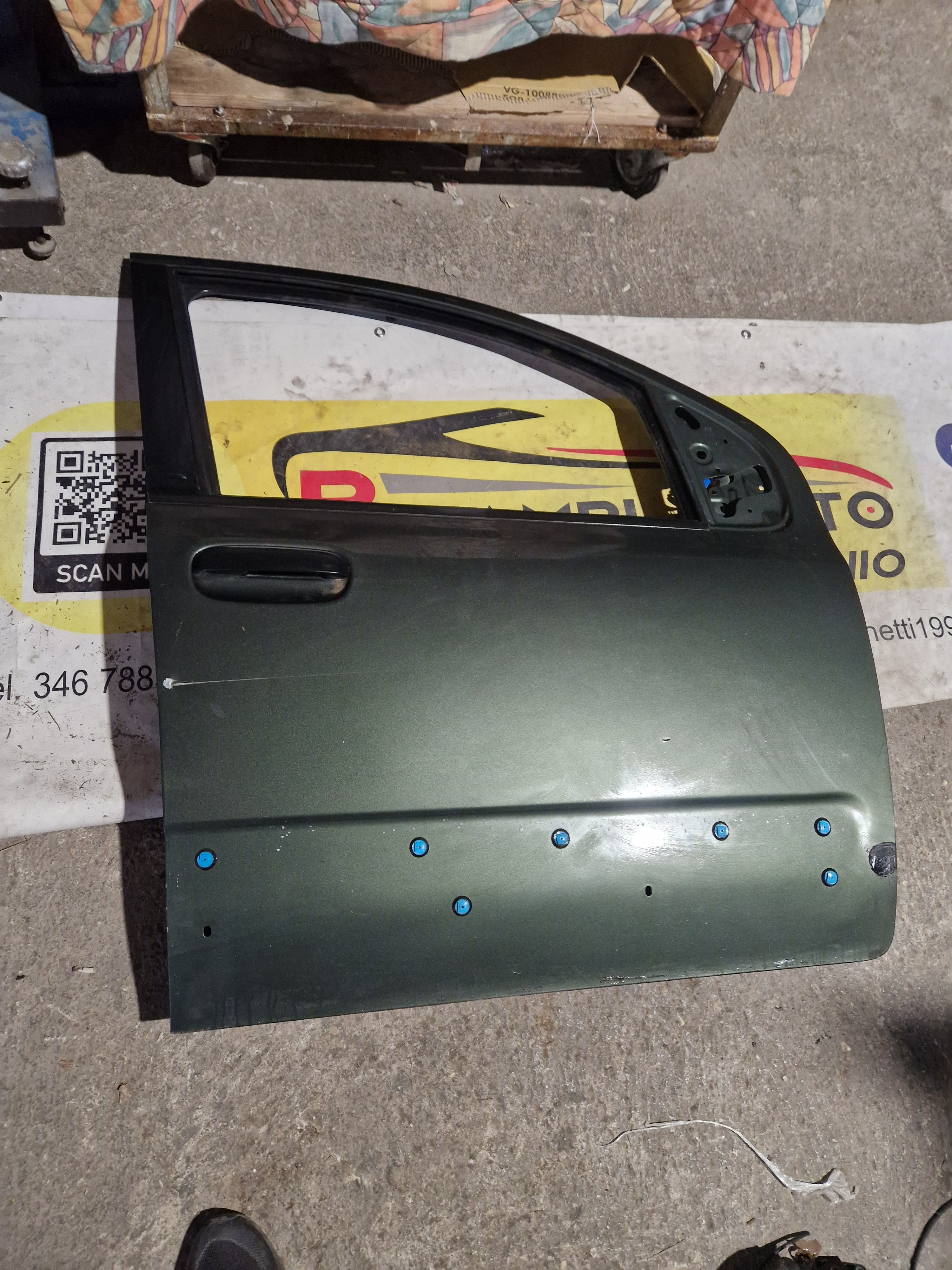 PORTA PORTIERA SPORTELLO ANTERIORE DX FIAT PANDAS CROSS 312