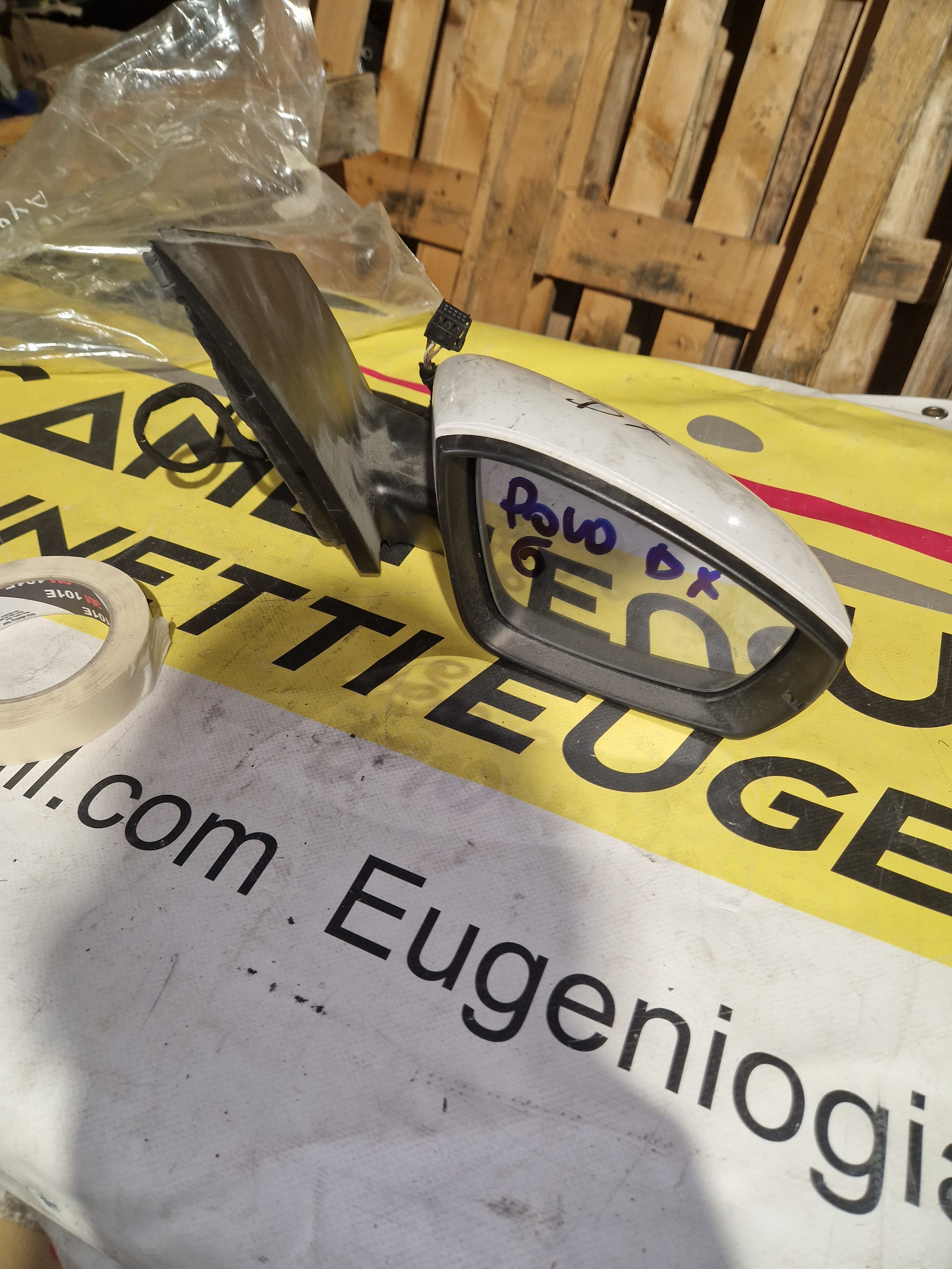 2G1857502AE Specchietto SPECCHIO DX Retrovisore Destro VOLKSWAGEN Polo 6�