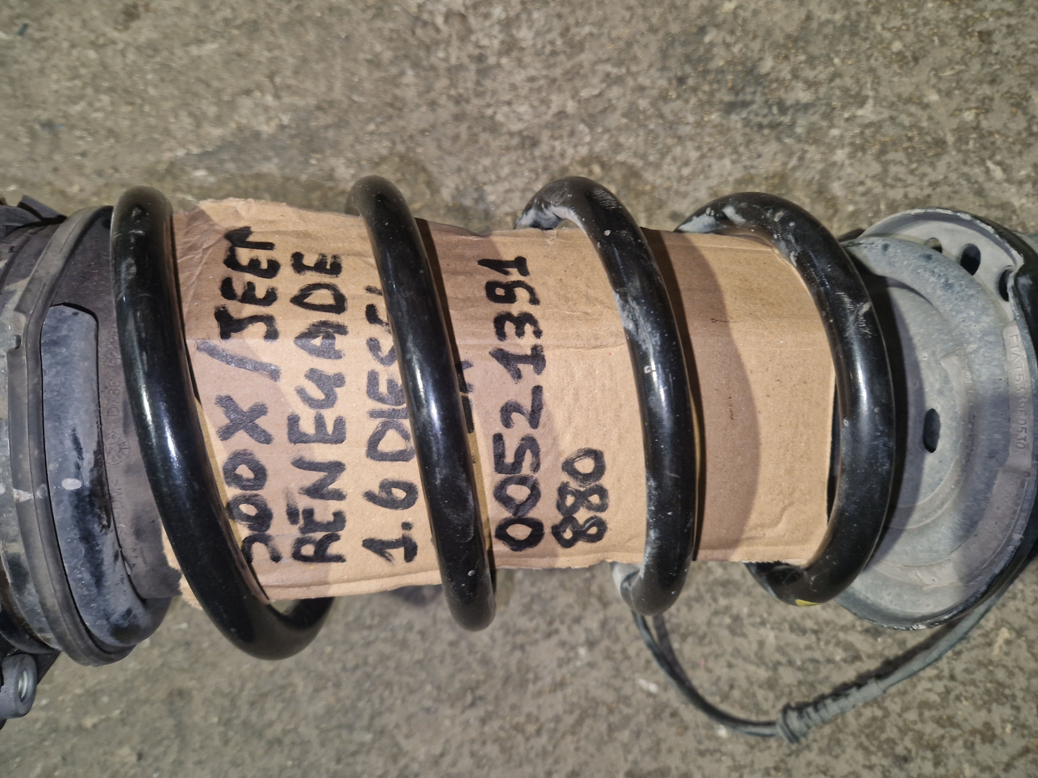 00521391880 Massa ammortizzatore meccanica sospensione ant Sx fiat 500X Renegade