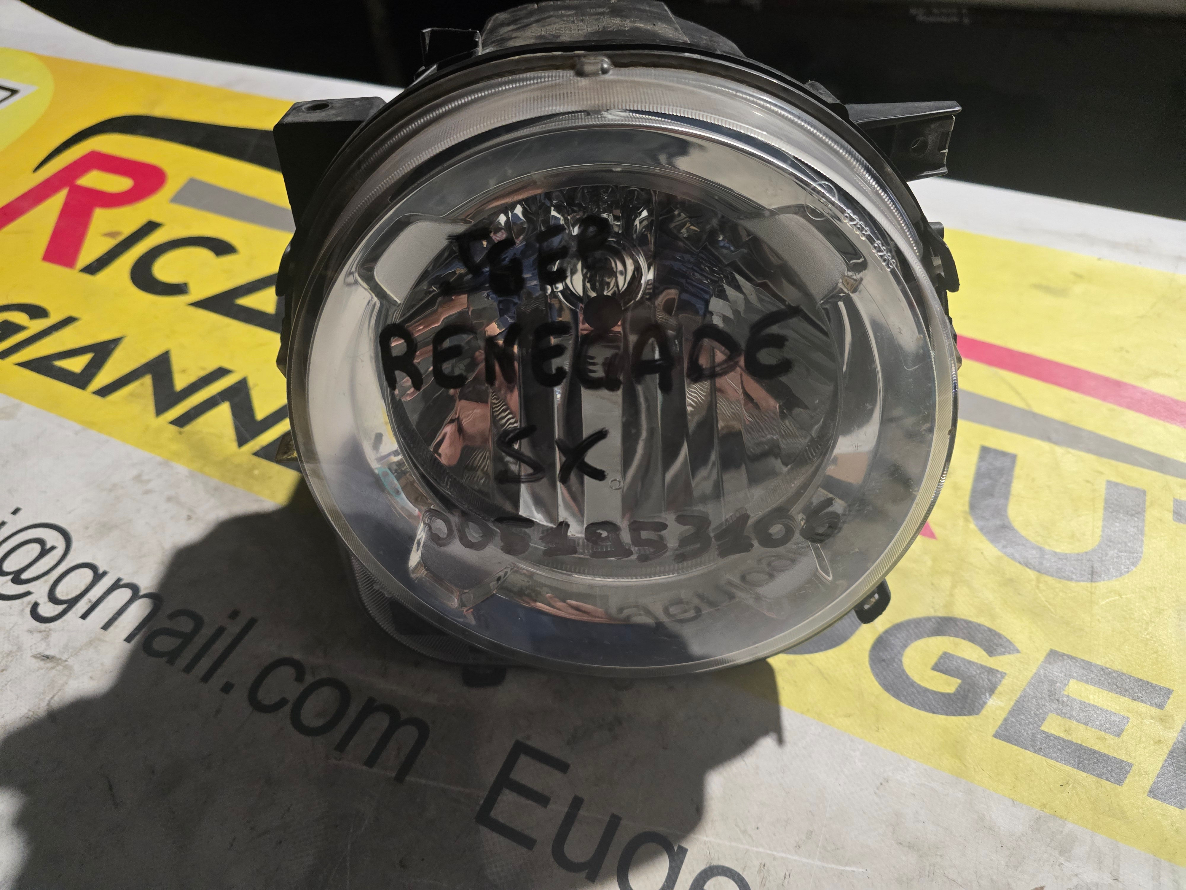 0051953106 FARO FANALE ANTERIORE SX SINISTRO JEEP RENEGADE 