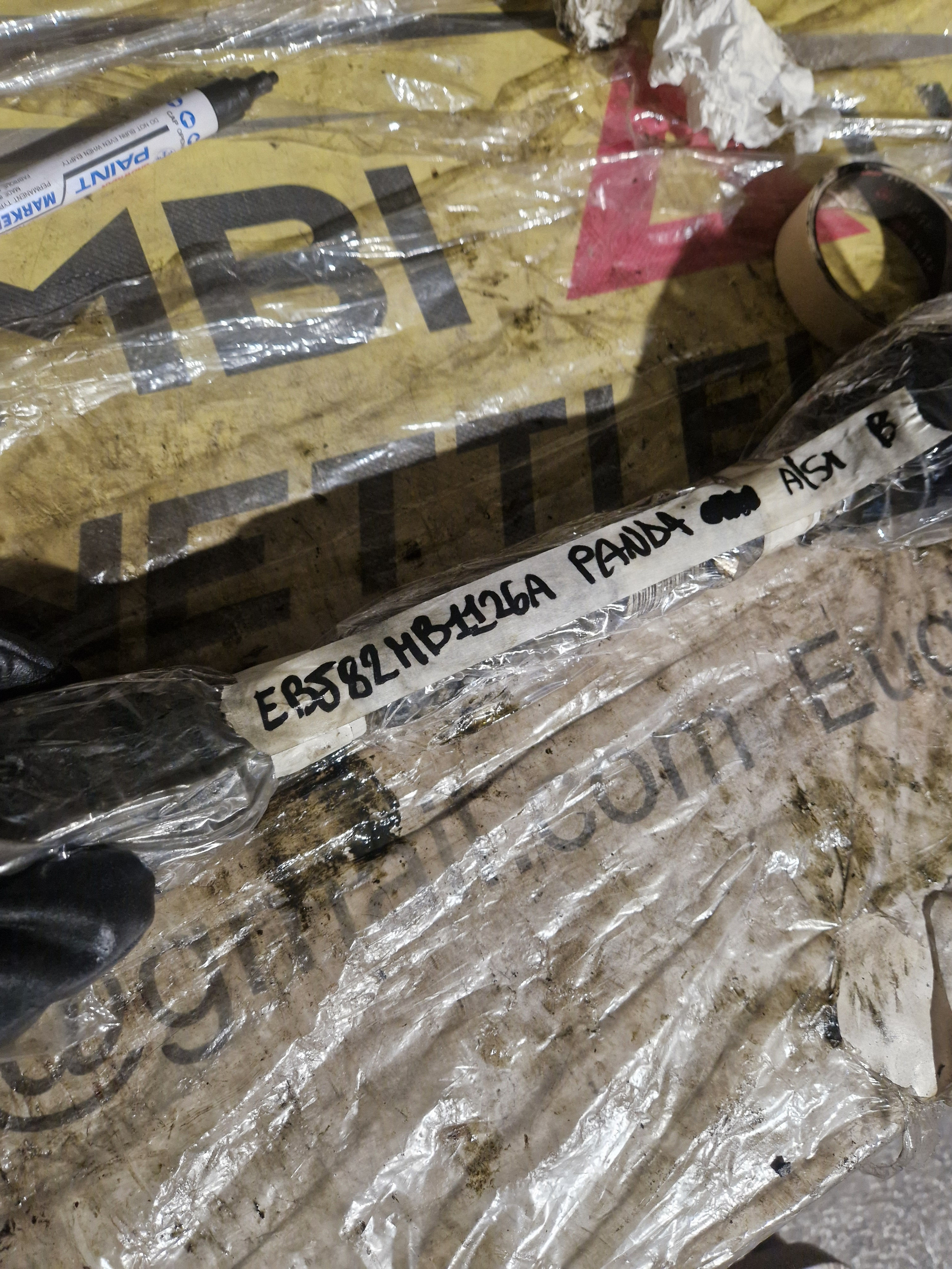 EBJ82MB1126A SEMIASSE ANTERIORE SINISTRO FIAT PANDA 312