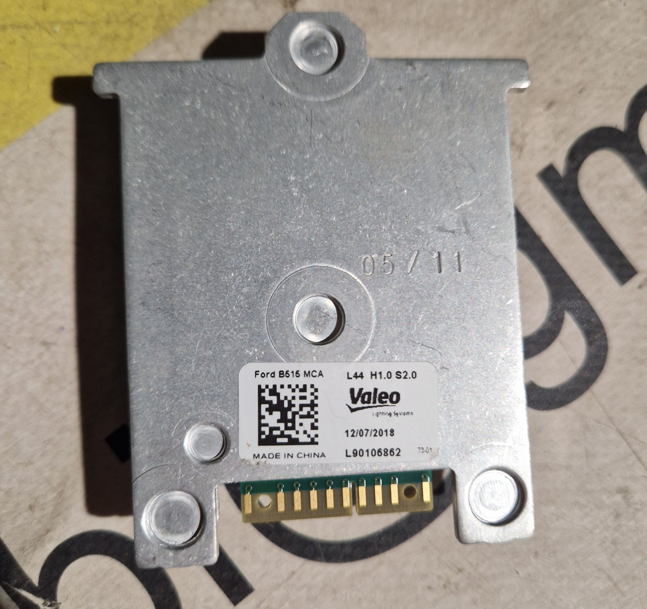 L90106862 CENTRALINE FARI FORD ECOSPORT