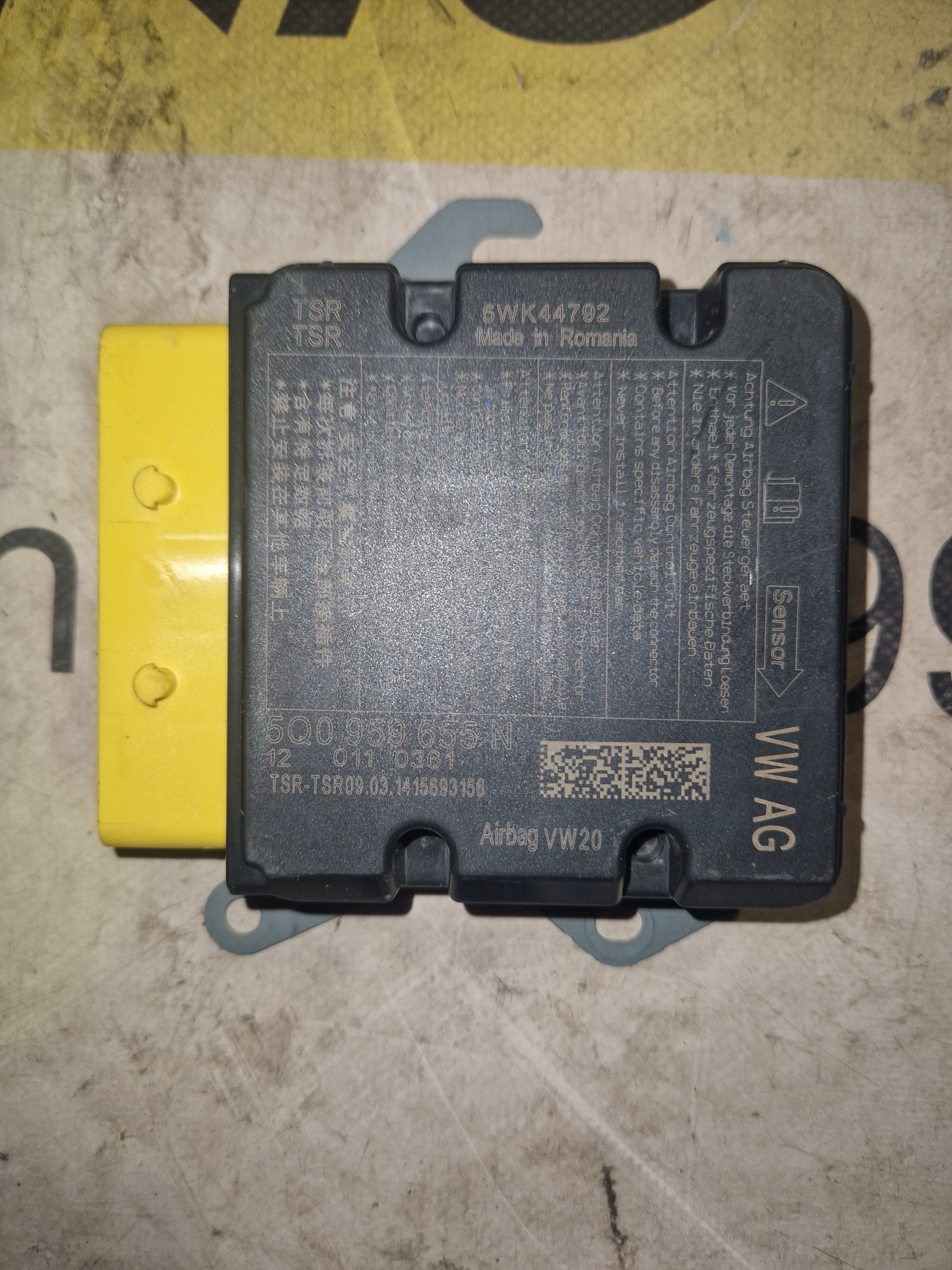 5Q0959655N CENTRALINA AIR BAG AUDI A 3