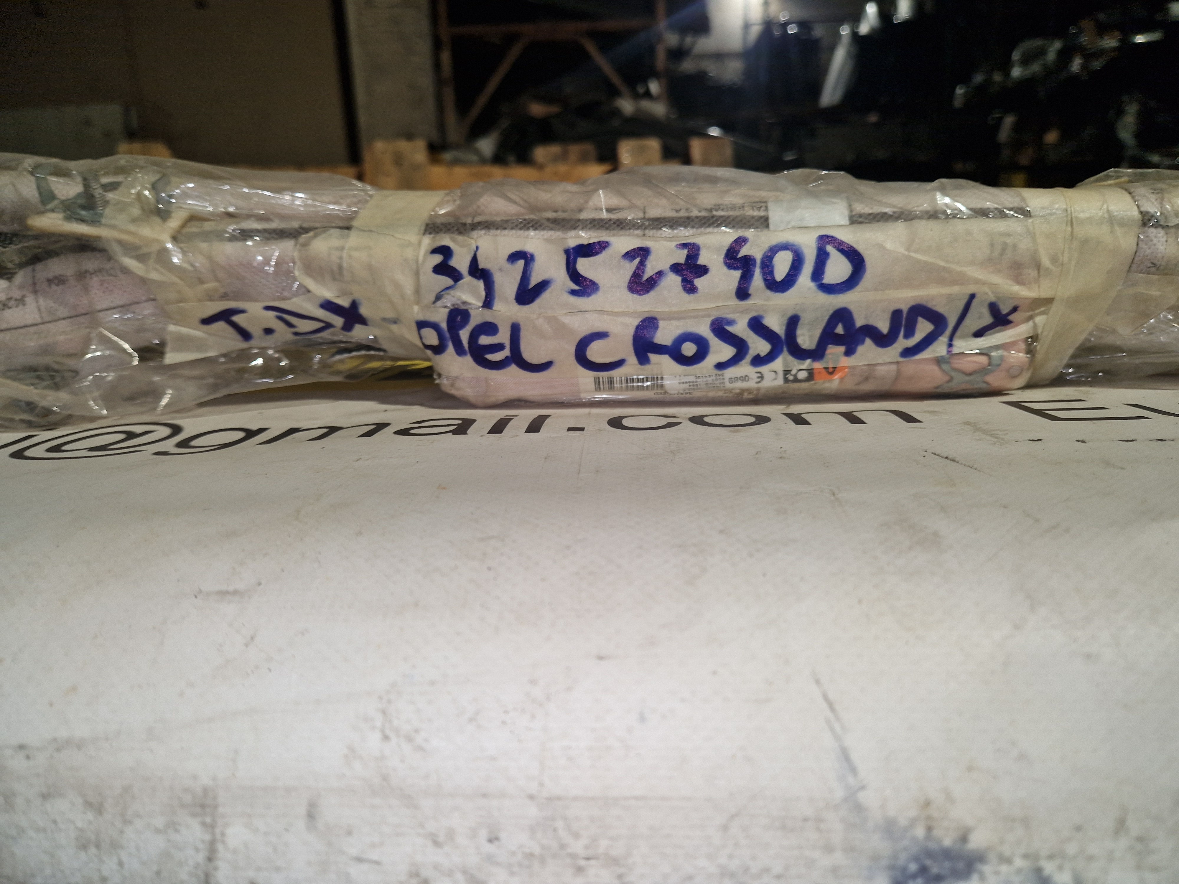 34252740d TENDINA AIR BAG DX DESTRO OPEL CROSSLAND CROSSLAND X CITROEN C3 C3AIR