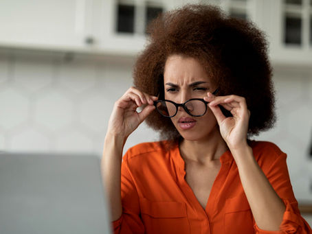 Como ambiente de trabalho afeta os olhos?