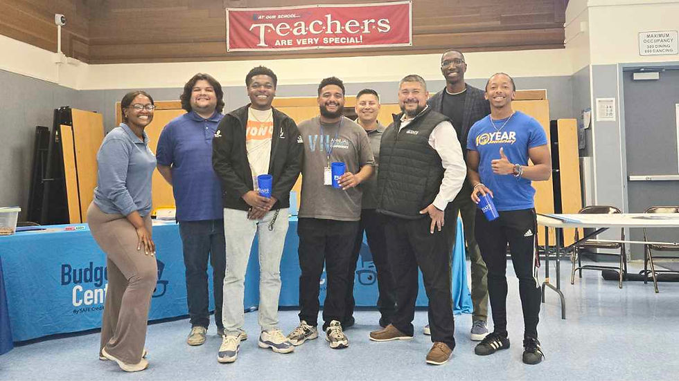 IYT Staff pose for a group photo at the IYT & SAFE Credit Union 'Mental Health is Wealth' Summit.