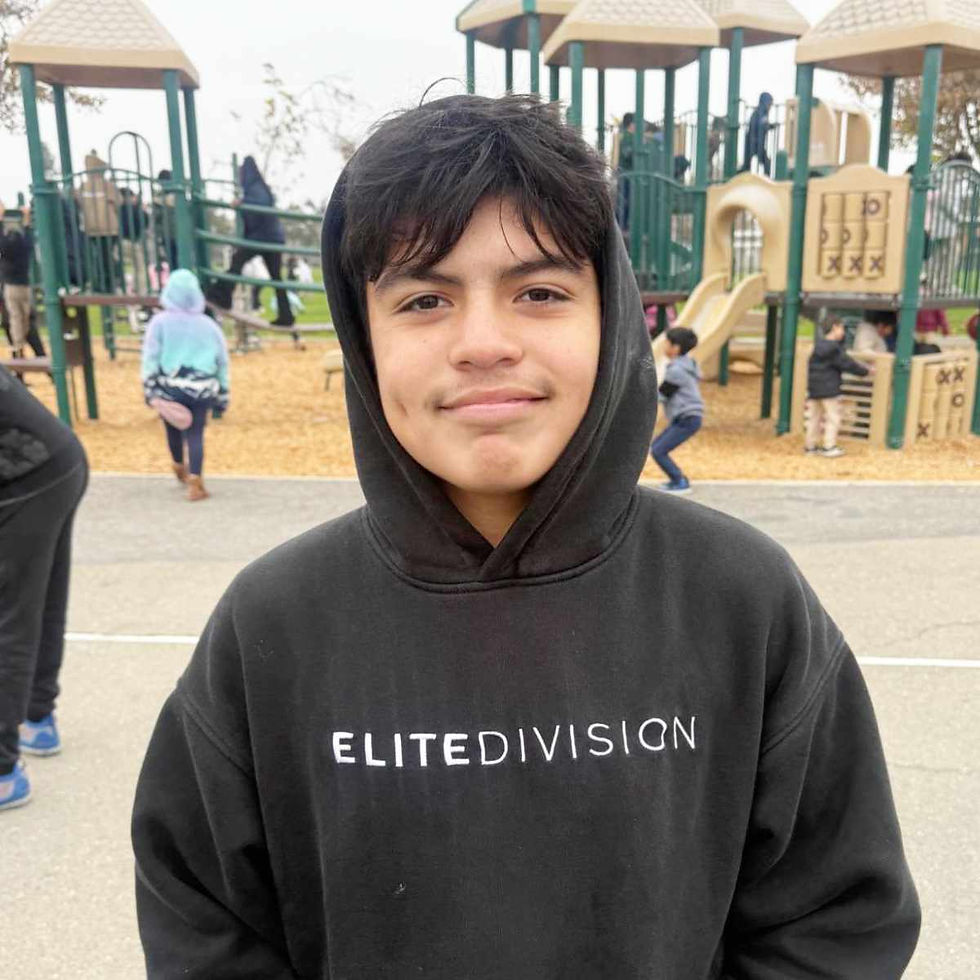 A photo of brother Julian who is being recognized as Brother of the Month.