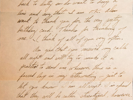 Zeke Zellmer's Correspondence from the USS Cavalla 