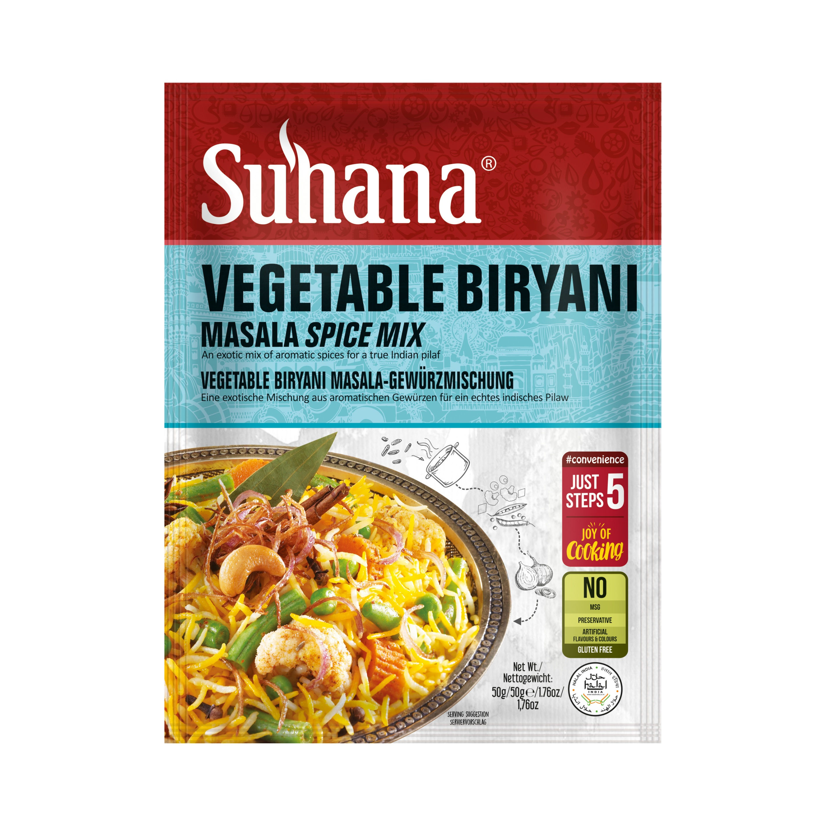 Suhana Vegetable Biryani Mix 50g