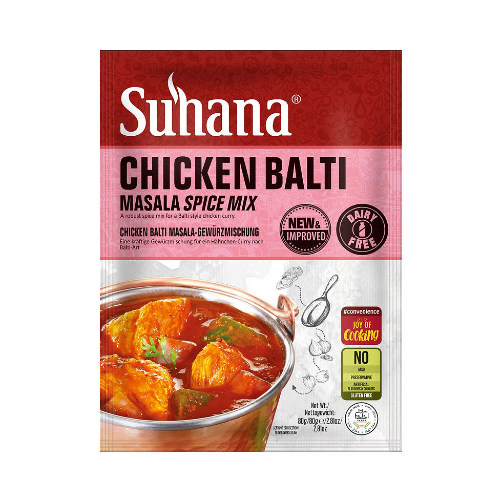 Thumbnail: Suhana Chicken Balti (Dairy Free) 80g