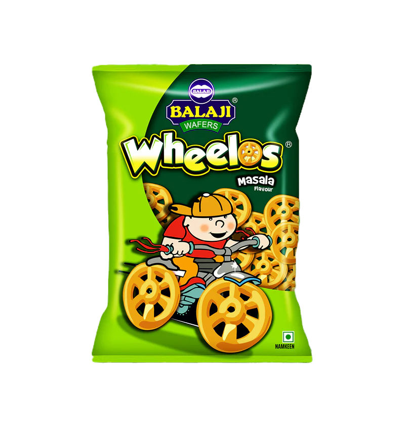 Balaji Wheelos Masala Wheels 55g