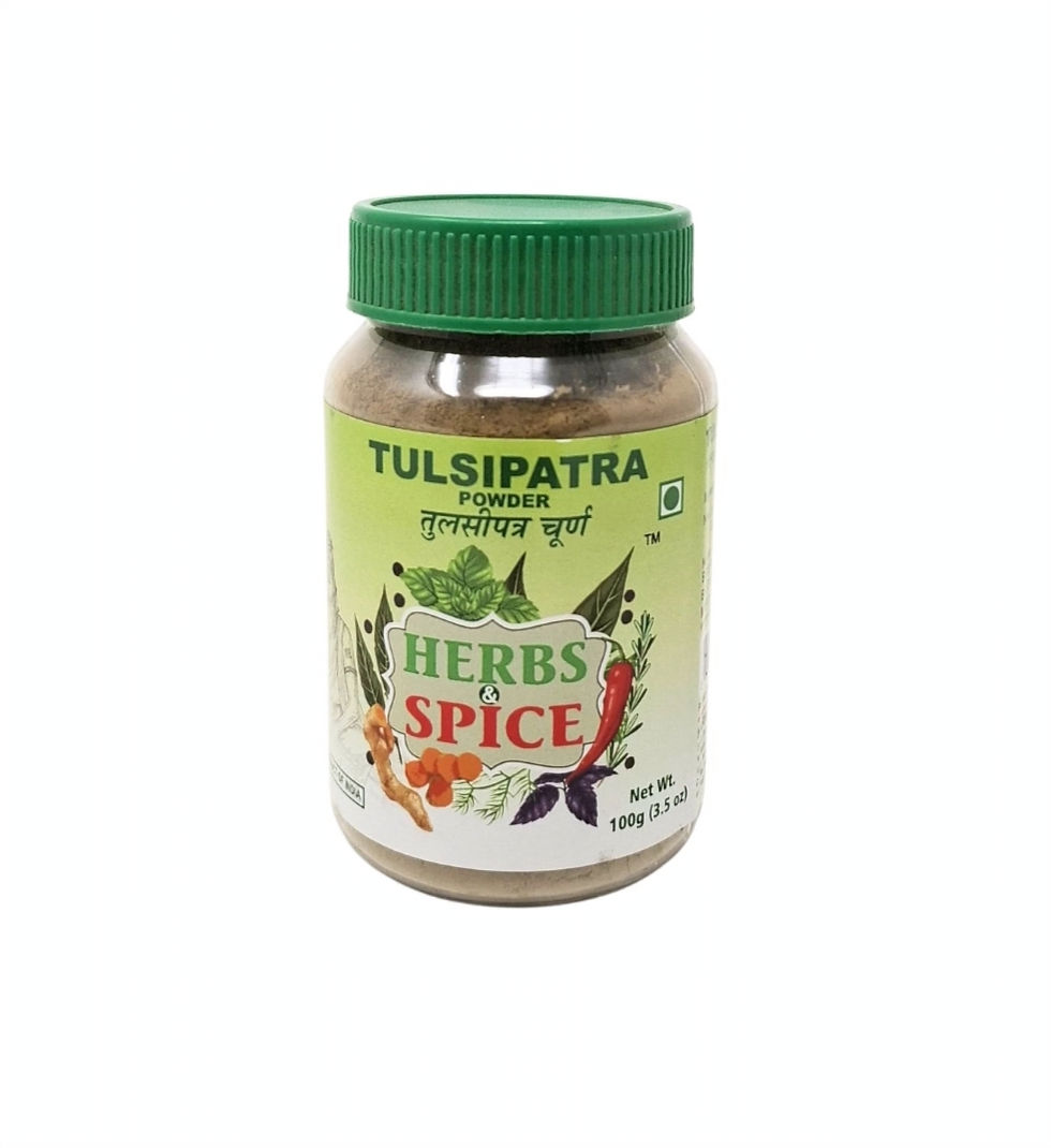 Ganesh Herbs And Spices Tulsipatra Powder - 100g