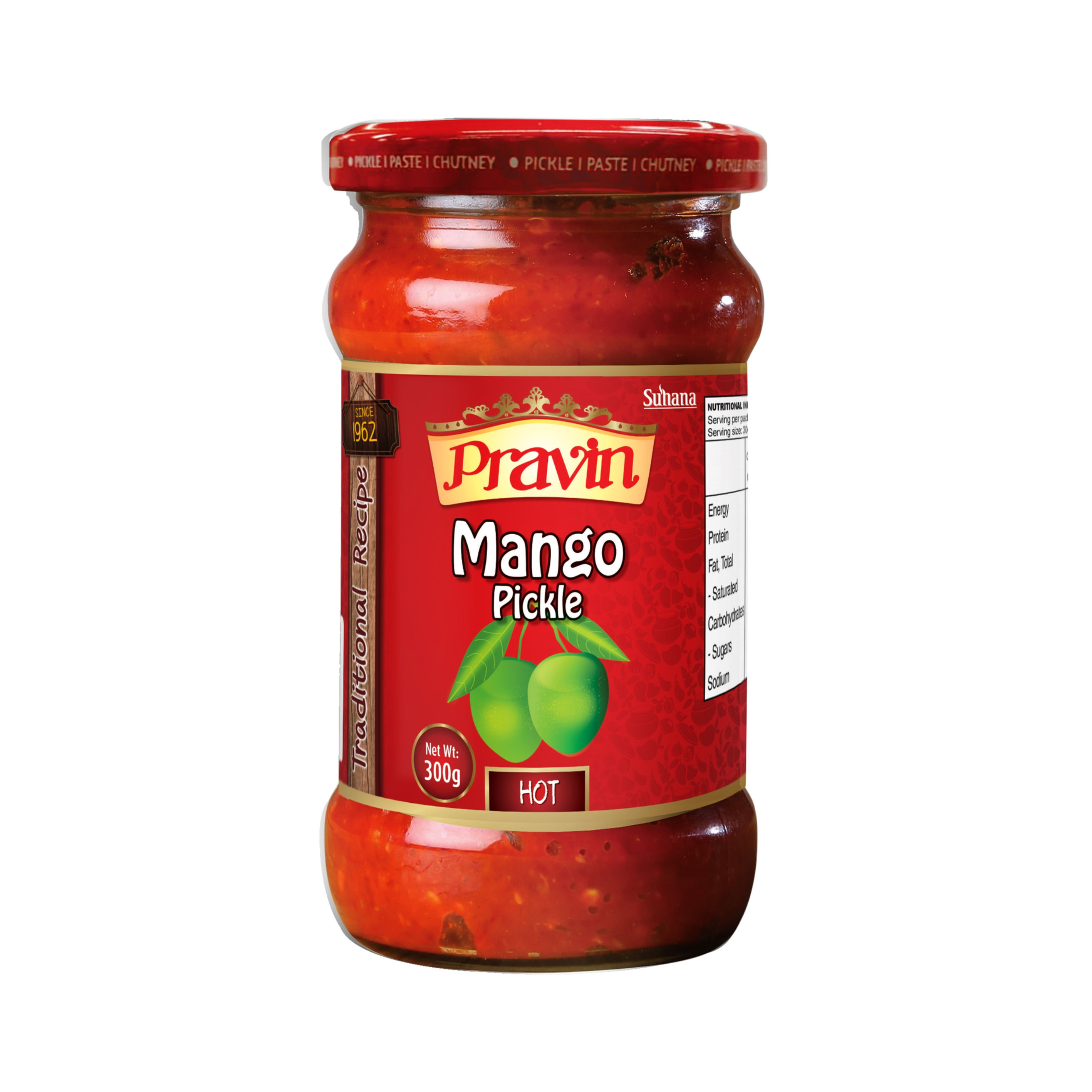 Suhana Pravin Mango Pickle (Hot) 300g