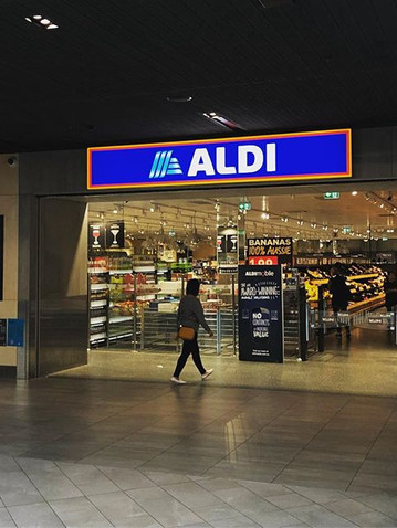 ALDI The Glen Illuminated Lightbox Signa
