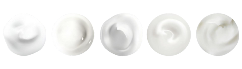 white-cosmetic-beauty-cream-swatches-on-transparent-background-skin-care-lotion-face-mask-
