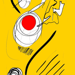 yellow art