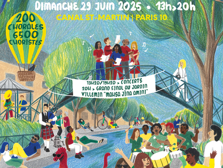 Juin 2025 : 30 ans du Festival des Voix sur Berges (75)