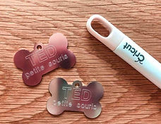 gravure sur metal cricut maker