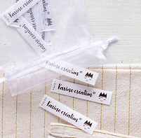 etiquette personnalisée couture