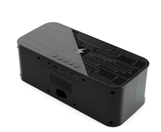 Miniatura: Colorful Light Bluetooth Speaker Dual Speaker Outdoor Wireless Charger